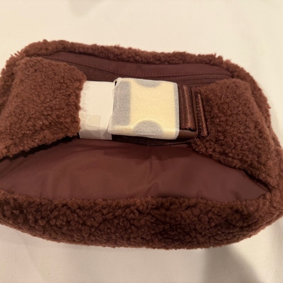 Lululemon Brown Fleece Belt Bag - Picture 2 of 3